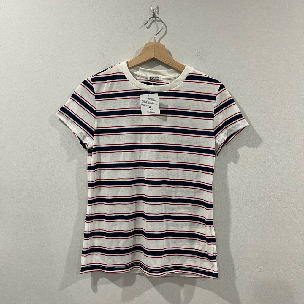 Nwt Lamade Nautica Striped T-Shirt Sz Small